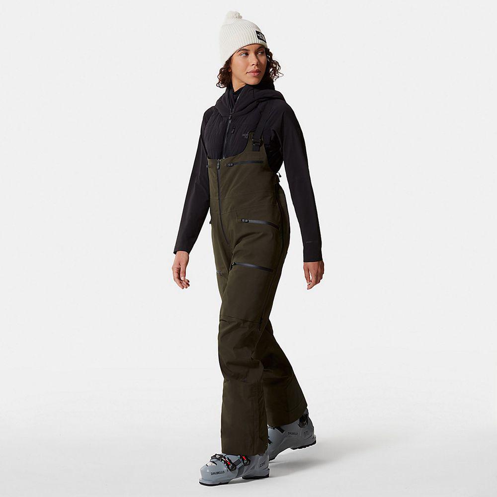 The North Face A-Cad Futurelight™ Bib Γυναικεια Παντελόνι - Πρασινο (JGBN60834)